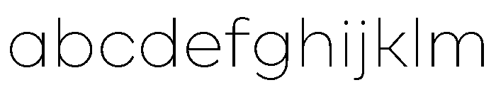 Cardium Wide Thin FONT
