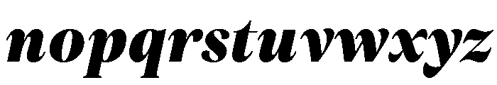 Carelia Bold Italic Font LOWERCASE