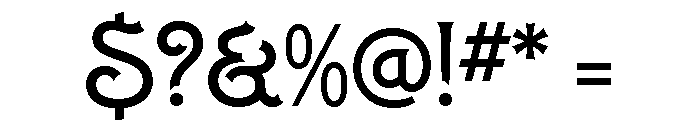 Carlingtown Silver Light Font OTHER CHARS