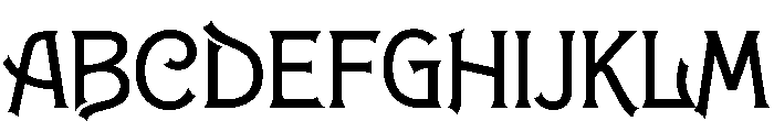 Carlingtown Silver Light Font UPPERCASE