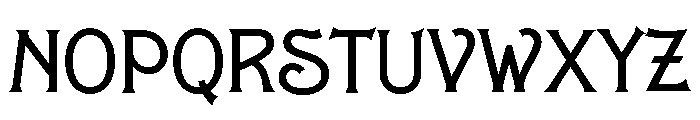 Carlingtown Silver Light Font UPPERCASE
