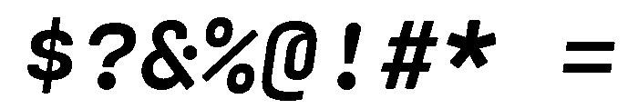 Cartograph Bold Italic Font OTHER CHARS