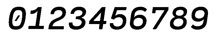 Cartograph Demi Bold Italic Font OTHER CHARS