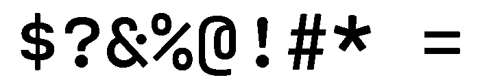 Cartograph Demi Bold Font OTHER CHARS