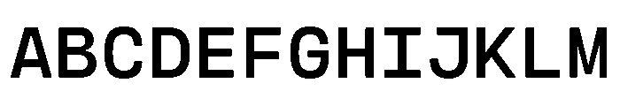 Cartograph Demi Bold Font UPPERCASE