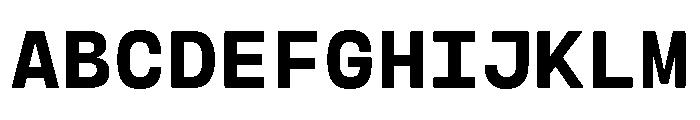 Cartograph Extra Bold Font UPPERCASE