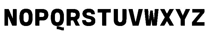Cartograph Heavy Font UPPERCASE