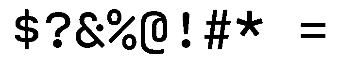 Cartograph Regular Font OTHER CHARS