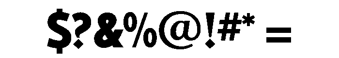 Casablanca Bold Alt Font OTHER CHARS