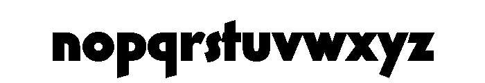 Casablanca Bold Font LOWERCASE