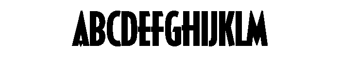 Casablanca Condensed Bold Alt Font UPPERCASE