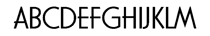 Casablanca Light Font UPPERCASE