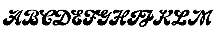 Casey Bold Font UPPERCASE
