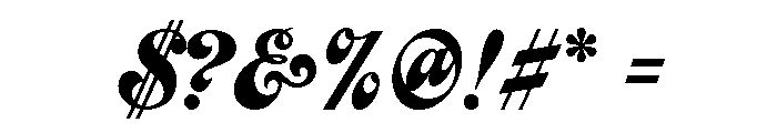 Casey Classic Font OTHER CHARS