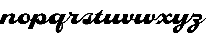 Casey Ultra Font LOWERCASE