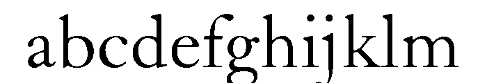 Caslon Long Regular FONT