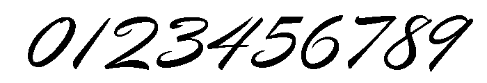 Casual Script Regular Font OTHER CHARS