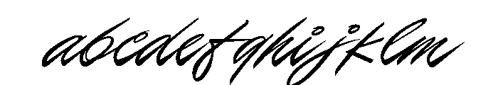 Casual Script Regular FONT