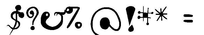 Catalan Regular Font OTHER CHARS