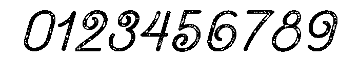 Catfish Bold Rough Font OTHER CHARS