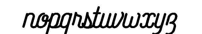 Catfish Bold Font LOWERCASE