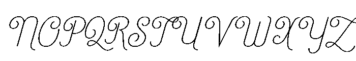 Catfish Light Font UPPERCASE