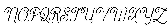 Catfish Regular Font UPPERCASE