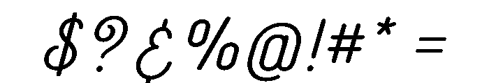 Catfish Semi Bold Font OTHER CHARS