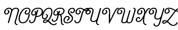 Catfish Semi Bold Font UPPERCASE