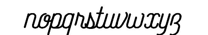 Catfish Semi Bold Font LOWERCASE