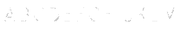Cavalcade Inline Dashed Font UPPERCASE