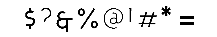 Cavalcade Inline Font OTHER CHARS