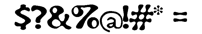 CBeebies Regular Font OTHER CHARS