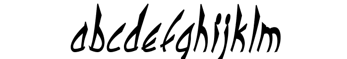 cbe-BoldItalic Font LOWERCASE