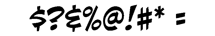 CCMadScientist Regular Font OTHER CHARS