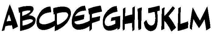 CCMadScientist Regular Font UPPERCASE