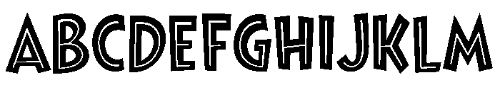 CCThatsAllFolks Inline FONT