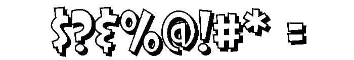 CCThatsAllFolks Open Font OTHER CHARS