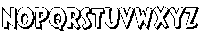 CCThatsAllFolks Open Font LOWERCASE
