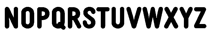 Cc Chills Bold Font LOWERCASE