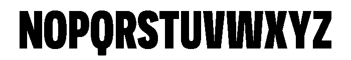 Cc Chills Extra Bold Font UPPERCASE