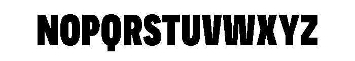 Cc Chills Extra Bold Font LOWERCASE