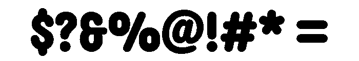 Cc Chills Heavy Font OTHER CHARS