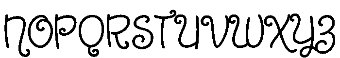 Cc Dash To School Bold Font UPPERCASE