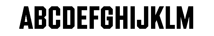 Cc Deadline Variable Bold Font UPPERCASE