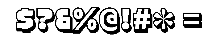 Cc Deadline Variable Heavy Font OTHER CHARS