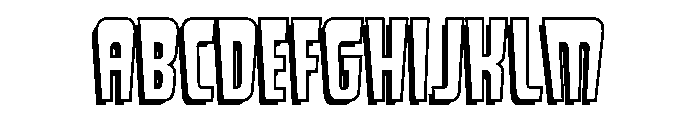 Cc Deadline Variable Regular Font UPPERCASE