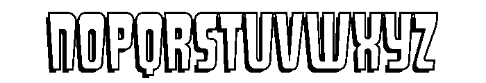 Cc Deadline Variable Regular Font UPPERCASE