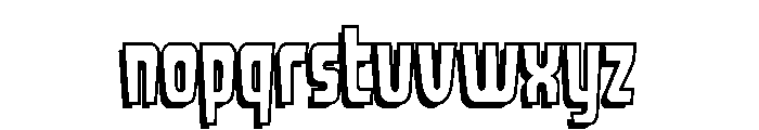 Cc Deadline Variable Regular Font LOWERCASE
