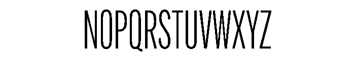 Cc Dynamic Duo Open Variable Extra Light Font UPPERCASE